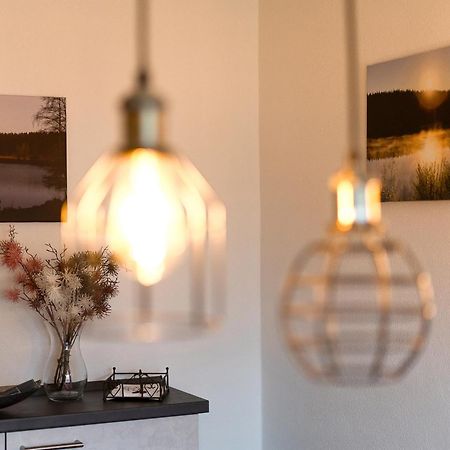 Buchen Blick - Ruhige Moderne Ferienwohnung 82Qm. フィヒテルベルク エクステリア 写真