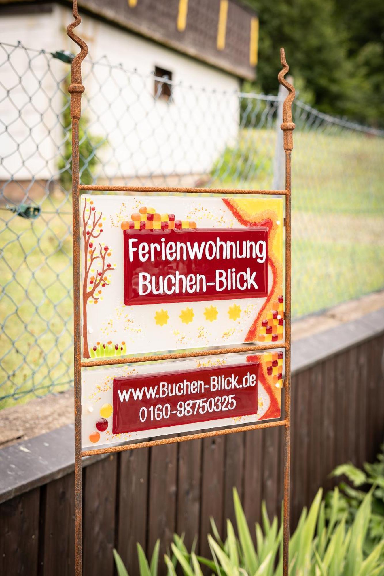 Buchen Blick - Ruhige Moderne Ferienwohnung 82Qm. フィヒテルベルク エクステリア 写真